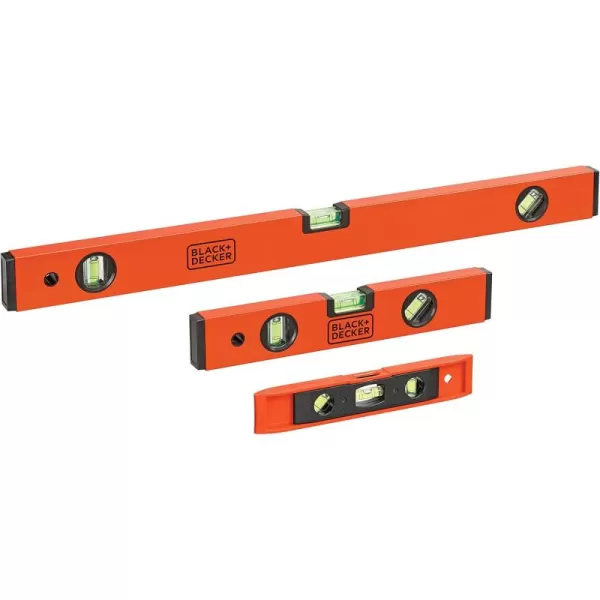 imageBLACKDECKER Level Set 9 in 12 in 24 in 3Pack BDHT42002