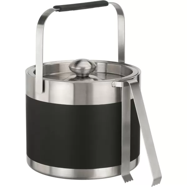 imageBLACKDECKER bev by BLACKDECKER Ice Bucket with Tongs Bar Entertainment 3Liter BEIB103