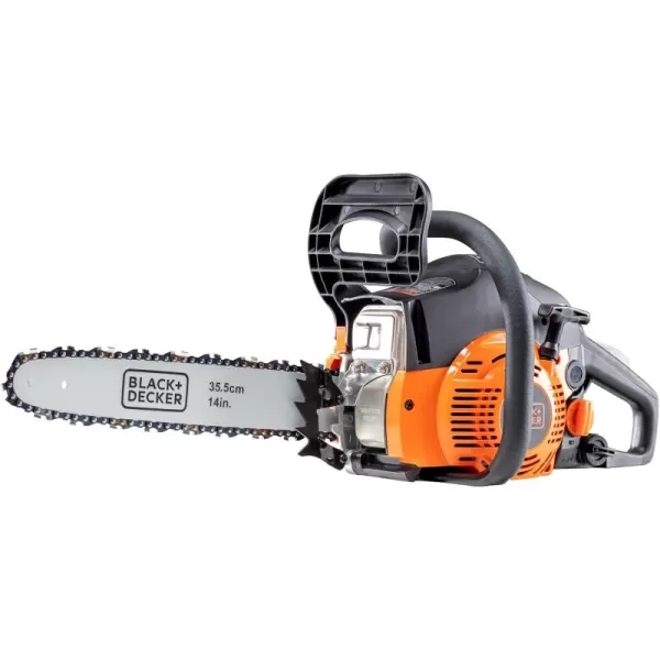 imageBLACKDECKER Gas Powered Chainsaw 14inch 42cc 2Cycle BXGCS1442P14Inch