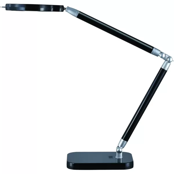 imageBLACK  DECKER PureOptics Summit Zoom Magnifier 55W FlickerFree Natural Daylight LED Desk Lamp 5X Magnifier USB Port 5 Dimming Levels 416 Lumens Black LED10ARCBLK