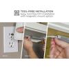 imageBLACKDECKER LED Under Cabinet Lighting AddOn Bar 12in DIY ToolFree Install wMagnetic Option Daylight 5000K 430 Lumens LEDUC122D