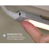 imageBLACKDECKER LED Under Cabinet Lighting AddOn Bar 12in DIY ToolFree Install wMagnetic Option Daylight 5000K 430 Lumens LEDUC122D