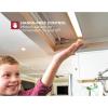 imageBLACKDECKER LEDUC63RGBK Color Changing LED Under Cabinet Lighting Kit Stick up Design 3Bars 6quot Bars RGB Color Swirl
