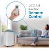 imageBLACKDECKER Portable Air Conditioner with Heat 8150 BTU SACCCEC 12000 BTU ASHRAE 128 with 10500 BTU Heating for Rooms Up To 550 Sq Ft Portable AC with Follow Me Remote Control White10000 BTUFollow Me Remote