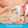 imagebeyond by BLACKDECKER 4V MAX Cordless Screwdriver Hex LShaped 2Inch Assorted Bits BCRTA601WAPB  WhiteWhite Screwdriver