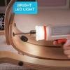 imagebeyond by BLACKDECKER 4V MAX Cordless Screwdriver Hex LShaped 2Inch Assorted Bits BCRTA601WAPB  WhiteWhite Screwdriver