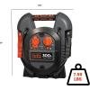 imageBLACKDECKER J312B Power Station Jump Starter 600 Peak Amp Battery Booster USB Port Battery Clamps700 Peak Amp