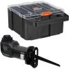 imageBLACKDECKER MATRIX Reciprocating Saw Blades Heavy Duty Teeth For Cutting Includes Storage Case BDCMTRSSTFF
