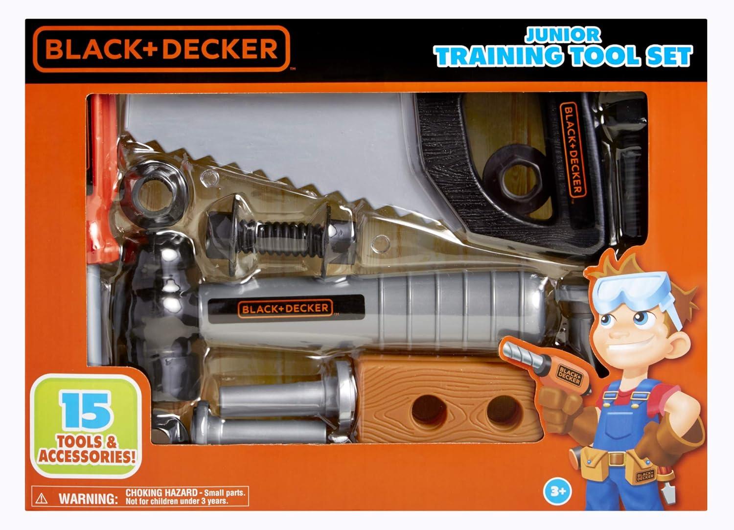 imageBLACKDECKER Jr BampampD Training Tool Set 15Piece
