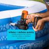 imageBLACKDECKER MATRIX Inflator Attachment High Volume for Balls Air Mattresses and More Includes Storage Case BDCMTHVISTFF