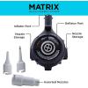 imageBLACKDECKER MATRIX Inflator Attachment High Volume for Balls Air Mattresses and More Includes Storage Case BDCMTHVISTFF
