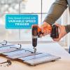 imagebeyond by BLACKDECKER 20V MAX Cordless DrillDriver BCD702C1AEV 20 Volts Silver Black OrangeDrillDriver Only