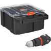 imageBLACKDECKER MATRIX 20V MAX Hammer Drill Attachment With Storage Case BDCMTHDSTFF