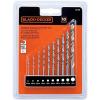 imageBLACKDECKER 15110 High Speed Steel General Purpose Drill Bit Set 10Pi