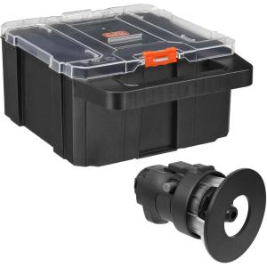 imageBLACKDECKER MATRIX Router Attachment For Plywood Paneling and Fence Boards Includes Storage Case BDCMTRSTFF