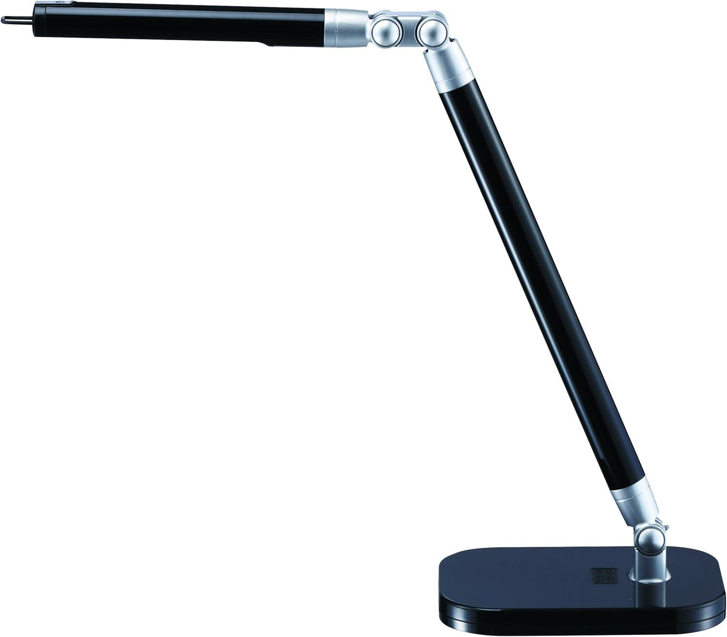 imageBlack and Decker LED7BARWHTRED PureOptics Exalt Bar 5W FlickerFree Natural Daylight LED Desk Lamp with USB Charging Port 4 Dimming Levels 306 Lumens 135quot x 60quot x 190quot WhiteRedBlackGray