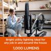 imageBLACKDECKER LED Clamp Work Light 1000 Lumens Indoor ampamp Outdoor IP65 Waterproof Clamp Utility Shop Light with Plug Clip on Shop Lamp Adjustable Arm 360 Rotating Clamp Tripod Compatible 4 Ft Cord