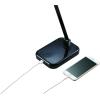 imageBLACKDECKER PureOptics Elate Dual Arm 5W FlickerFree Natural Daylight LED Desk Lamp with USB Charging Port 2 Dimming Levels 263 Lumens Black LED5NOVBLKBlack