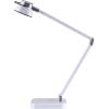 imageBLACKDECKER PureOptics Elate Dual Arm 5W FlickerFree Natural Daylight LED Desk Lamp with USB Charging Port 2 Dimming Levels 263 Lumens Black LED5NOVBLKWhite