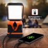 imageBLACKDECKER Rechargeable LED Lantern ampamp 400mAh Power Bank 2Pack 1000 Lumens 360 Flashlight for Camping ampamp Power Outage with SOS Mode 12 Hour Power Multiwhite 7 Modes IP44 WeatherResistant HookOne Pack