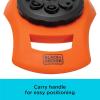 imageBlack  Decker 8Pattern Turret Sprinkler  Up to 962 Sq Ft Coverage Durable Build Versatile Spray Options BD57392