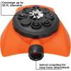 imageBlack  Decker 8Pattern Turret Sprinkler  Up to 962 Sq Ft Coverage Durable Build Versatile Spray Options BD57392
