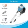 image:imageBLACKDECKER Dustbuster Reveal Handheld Vacuum Cordless Car Vacuum Portable Cordless LED Light Long Run Time Rechargeable Lightweight Dust Buster Includes Crevice Tool Charging Base HLVD320B42AdvancedClean