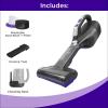 image:imageBLACKDECKER dustbuster Reveal Pet Hair Vacuum Hand Held Vacuum Cordless Portable for Home and Car Rechargeable LED Light Powerful Suction Includes Pet Brush and Crevice Tool HLVD320BP07NEW Reveal Pet with LED Light