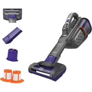 image:imageBLACKDECKER dustbuster Reveal Pet Hair Vacuum Hand Held Vacuum Cordless Portable for Home and Car Rechargeable LED Light Powerful Suction Includes Pet Brush and Crevice Tool HLVD320BP07AdvancedClean Pet