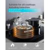 image:imageBLACKDECKER 12Piece Ceramic Hard Anodized Aluminum Cookware Set Pots and Pans Set with Ceramic NonStick Coating12PIECE