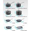 image:imageBLACKDECKER 12Piece Ceramic Hard Anodized Aluminum Cookware Set Pots and Pans Set with Ceramic NonStick Coating12PIECE