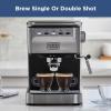 image:imageBlackDecker SemiAutomatic 15 Bar Espresso and Cappuccino Maker Versatile Machine with Ability to use Grounds or ESE Pods to Make Your Perfect Cup of Coffee