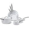 image:imageBLACKDECKER 12Piece Ceramic Hard Anodized Aluminum Cookware Set Pots and Pans Set with Ceramic NonStick Coating9PIECE