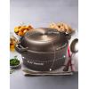 image:imageBLACKDECKER 5Quart Cast Iron Dutch Oven with 1025Inch Skillet Lid PreSeasoned Cast Iron Cookware with Bronze Finish amp Polished Interior Works on All Cooktops Including Induction Oven amp Grill Safe BDK202BR BronzeDutch Oven