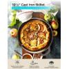 image:imageBLACKDECKER 5Quart Cast Iron Dutch Oven with 1025Inch Skillet Lid PreSeasoned Cast Iron Cookware with Bronze Finish amp Polished Interior Works on All Cooktops Including Induction Oven amp Grill Safe BDK202BR BronzeSkillet