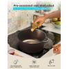 image:imageBLACKDECKER 5Quart Cast Iron Dutch Oven with 1025Inch Skillet Lid PreSeasoned Cast Iron Cookware with Bronze Finish amp Polished Interior Works on All Cooktops Including Induction Oven amp Grill Safe BDK202BR BronzeDutch Oven