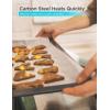 image:imageBLACKDECKER 6Piece Carbon Steel Bakeware Set 04mm Carbon Steel Baking Pans Set with Ceramic NonStick Coating6Piece