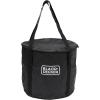 image:imageBLACK  DECKER 15 D Smokeless Wood Burning Steel Fire Pit Black Powder Coated Steel with Base Camping RVing Tailgating Backyard BBQs Easy Set up Patio Bonfires at Home Includes Base amp Carry Bag
