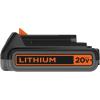 image:imageBLACKDECKER 20V MAX Lithium Battery POWERCONNECT 20Ah Cordless Tool Battery Packs Lightweight Power Tool Battery Charger Sold Separately LBXR2020OPELithium Ion Battery