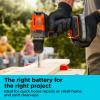 image:imageBLACKDECKER 20V MAX Lithium Battery POWERCONNECT 20Ah Cordless Tool Battery Packs Lightweight Power Tool Battery Charger Sold Separately LBXR2020OPELithium Ion Battery With Indicator Light