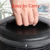 image:imageBLACKDECKER 360Degree Surround Heater and Fan Combo 360 Space Heater for Office Desk Home Office amp Personal Use Desk 2 Heat amp Fan Only Settings Adjustable Thermostat BHDS156 Black