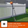 image:imageBLACKDECKER BDXGTAM214101 25cc 2Cycle 14Inch Curved Shaft Gas String Trimmer  Lightweight Weed Wacker for Lawn Care Black and Orange