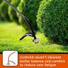 image:imageBLACKDECKER BDXGTAM214101 25cc 2Cycle 14Inch Curved Shaft Gas String Trimmer  Lightweight Weed Wacker for Lawn Care Black and Orange