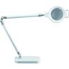 image:imageBLACKDECKER PureOptics Summit Zoom Magnifier 10W FlickerFree Natural Daylight LED Desk Lamp 5Diopter Lens USB Port 6 Dimming Levels 416 Lumens White LED10ARCMAGWHT
