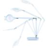 image:imageBLACKDECKER PureOptics Summit Zoom Magnifier 10W FlickerFree Natural Daylight LED Desk Lamp 5Diopter Lens USB Port 6 Dimming Levels 416 Lumens White LED10ARCMAGWHT