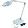 image:imageBLACKDECKER PureOptics Summit Zoom Magnifier 10W FlickerFree Natural Daylight LED Desk Lamp 5Diopter Lens USB Port 6 Dimming Levels 416 Lumens White LED10ARCMAGWHT