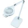 image:imageBLACKDECKER PureOptics Summit Zoom Magnifier 10W FlickerFree Natural Daylight LED Desk Lamp 5Diopter Lens USB Port 6 Dimming Levels 416 Lumens White LED10ARCMAGWHT