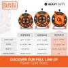 image:imageBlack  Decker 50 Ft Reverse Retractable Extension Cord Reel 14AWG SJTW Power Cable For Electric Tools  Outdoor Power Cord Reel WHeavyDuty Rewind Handle  Premium Cord Retractor for Garden