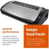 image:imageBlack  Decker BD8173 Vacuum Sealer Standard Silver amp BlackVacuum Sealer