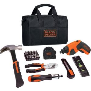 image:imageBLACKDECKER BDCS20PK 4V MAX Lithium Screwdriver and Project Kit